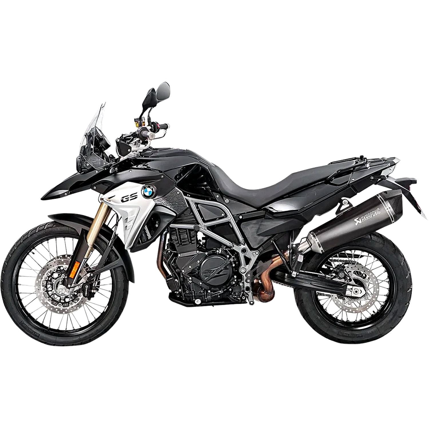 Akrapovic Titanium Black Line Slip On Silencer For BMW F 650 GS (800cc) Twin 30 Years GS 2010-2011